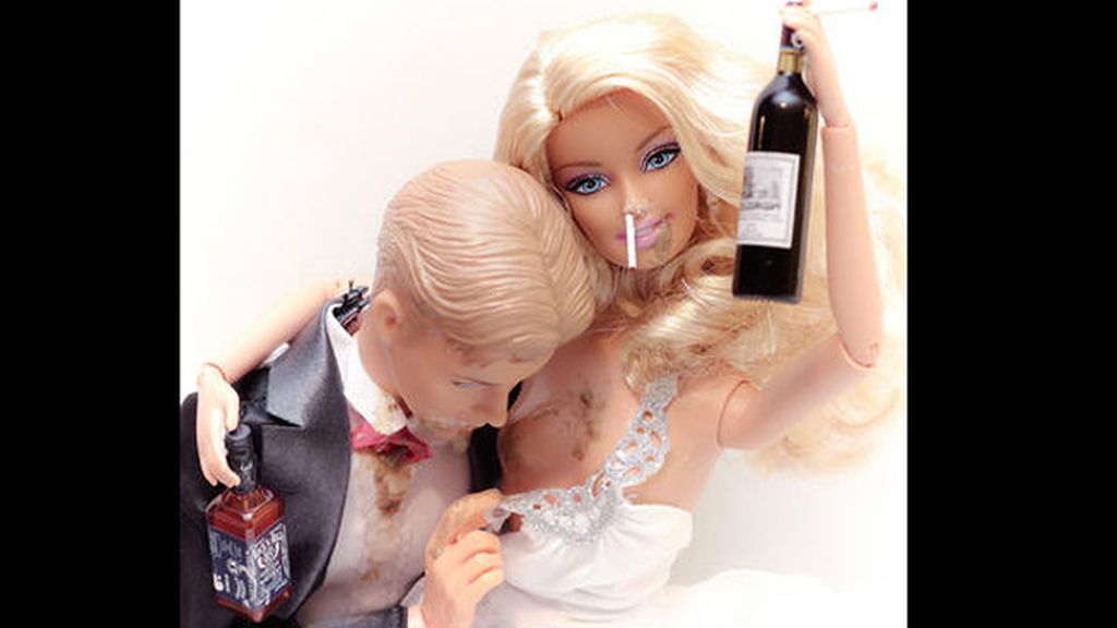 Dirty talking squirting barbie with sexy