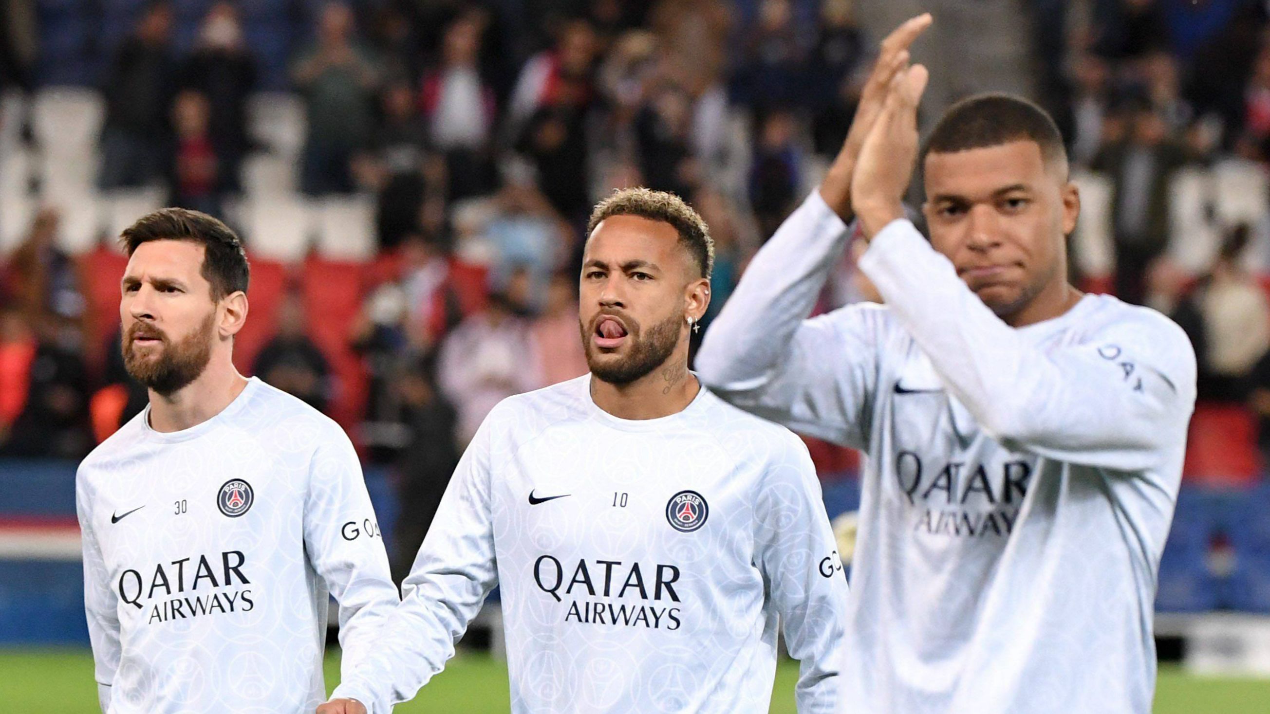 El Jeque Del Psg Quiere Disolver El Tridente Mbapp Messi Y Neymar