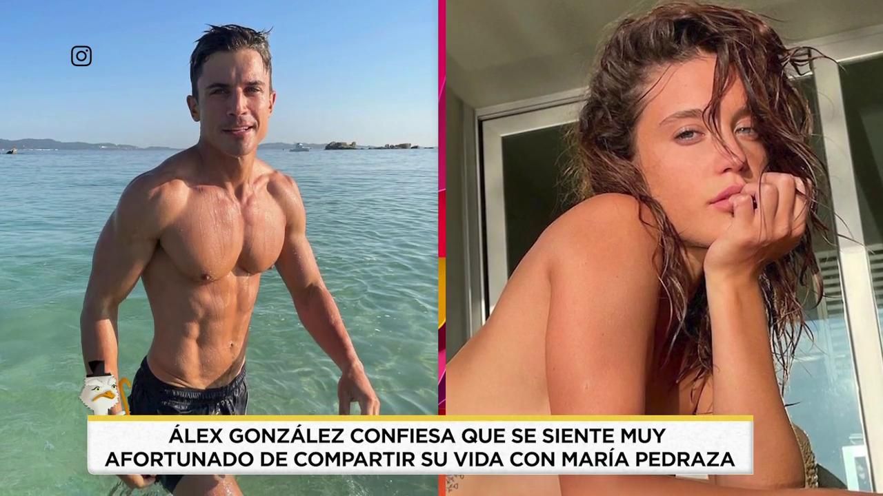 Álex González le declara su amor a María Pedraza - Socialité