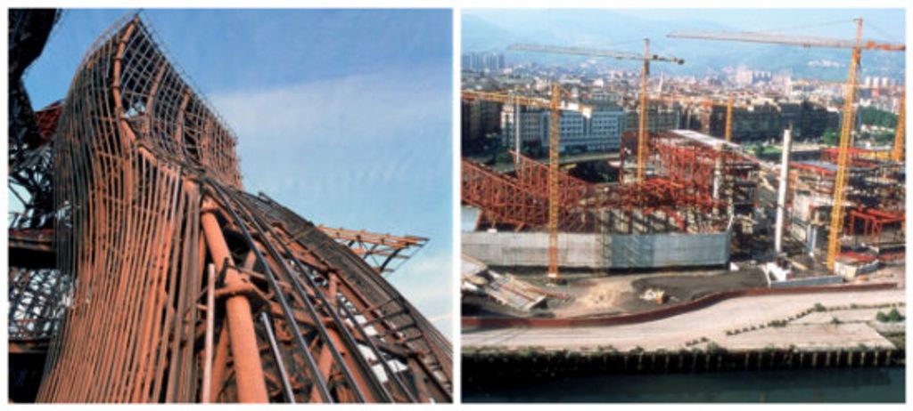 Construcción Guggenheim