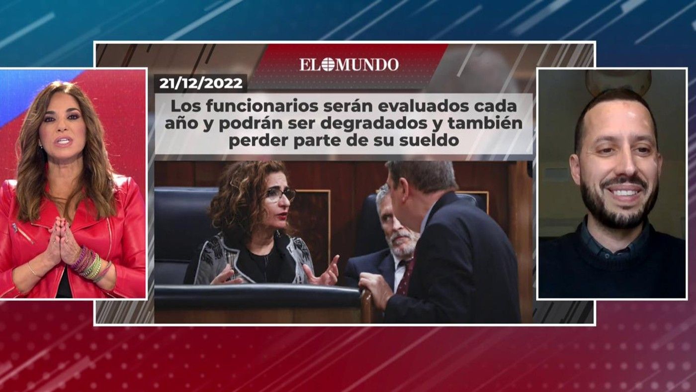Martínez, responsable de CCOO: "La ley no establece cómo se va a evaluar a los funcionarios" Todo es mentira 2022 Programa 990