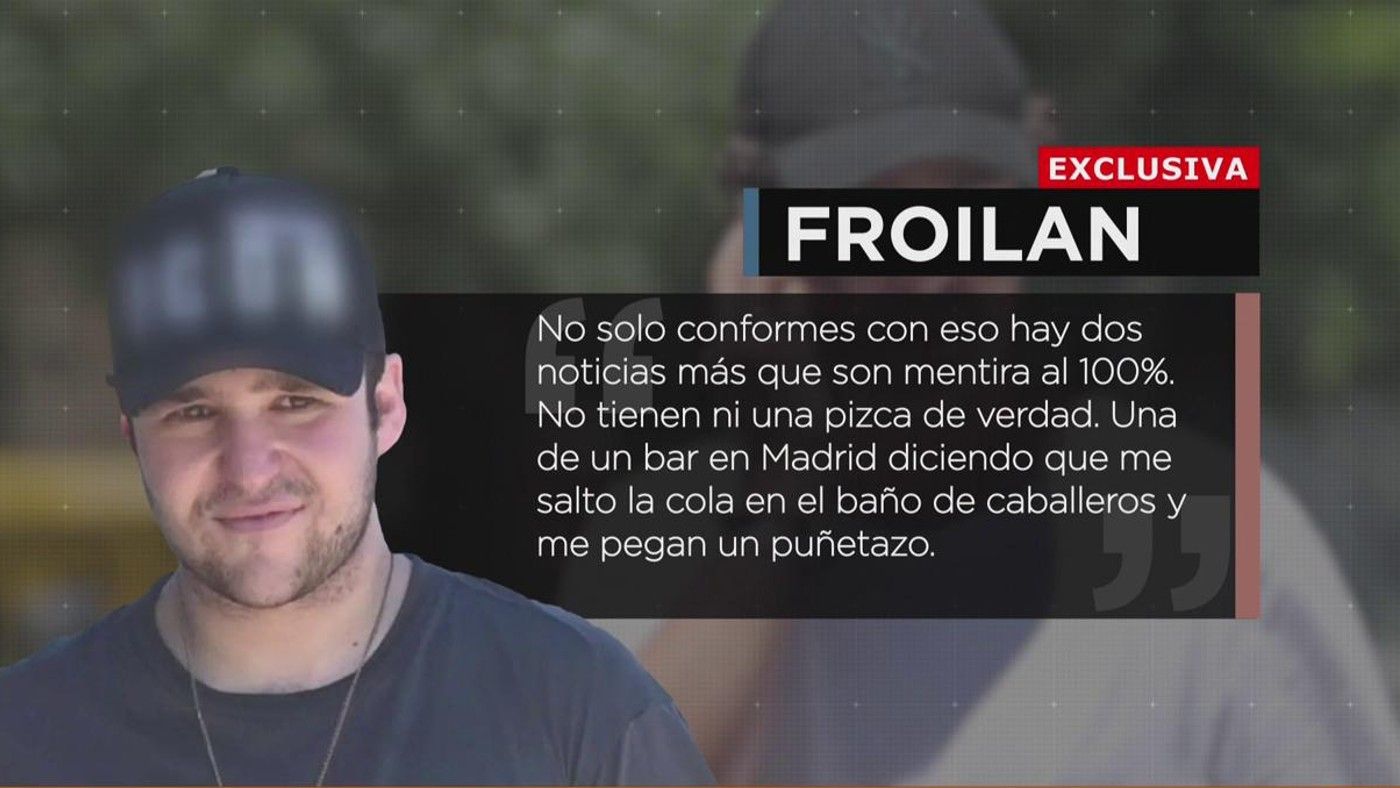 La primera reacción de Froilán tras la pelea Cuatro al día 2022 Diario 27/12/2022