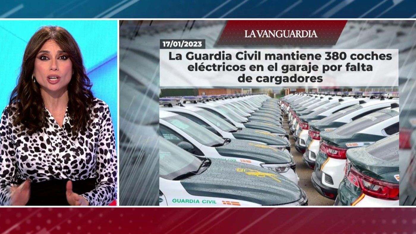 La Guardia Civil ha adquirido 380 coches eléctricos y no puede usarlos por falta de cargadores Todo es mentira 2023 Programa 1007