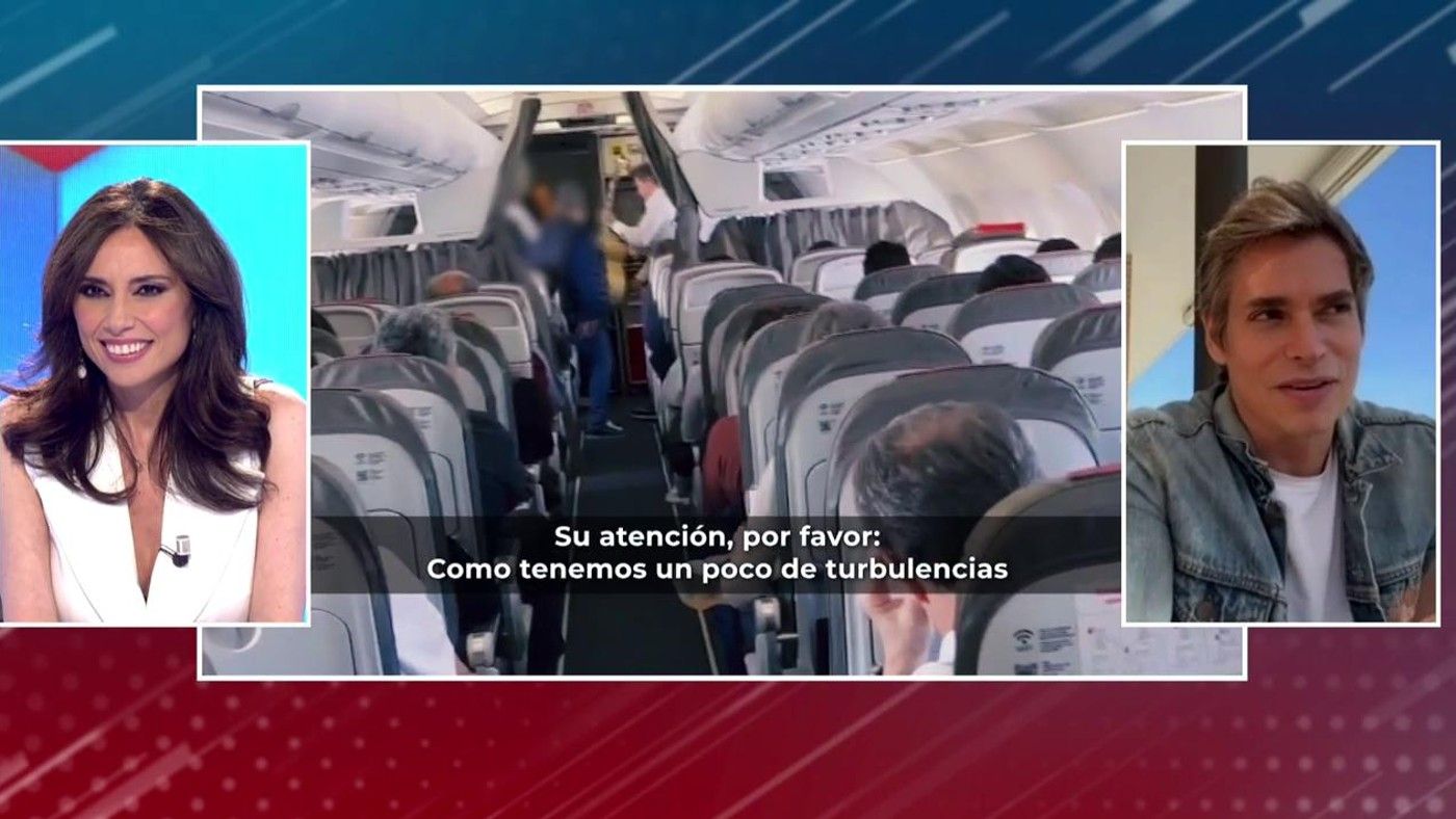 Carlos Baute y su concierto viral junto con Marta Sánchez en un avión: "Habia turbulencias, y por eso cantamos" Todo es mentira 2023 Programa 1044