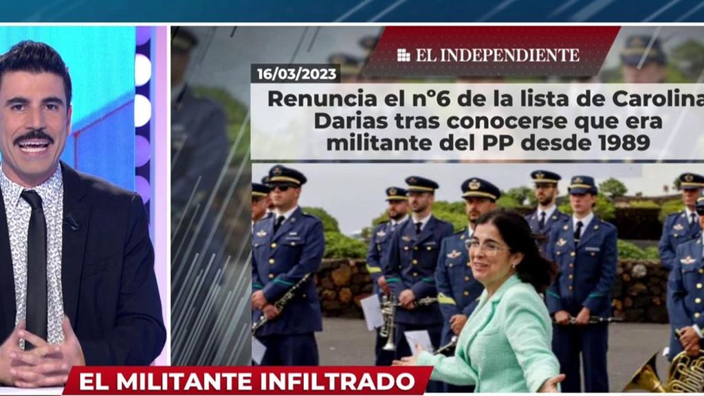 Renuncia el nº6 de la lista de Carolina Darias puesto que era militante del PP Todo es mentira 2023 Programa 1049