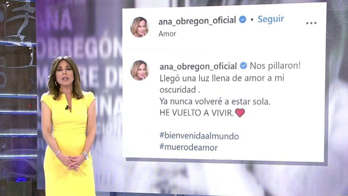 Primeras palabras de Ana Obregón tras su maternidad: "Ya nunca volveré a estar sola, he vuelto a vivir" Cuatro al día 2023 Diario 29/03/2023