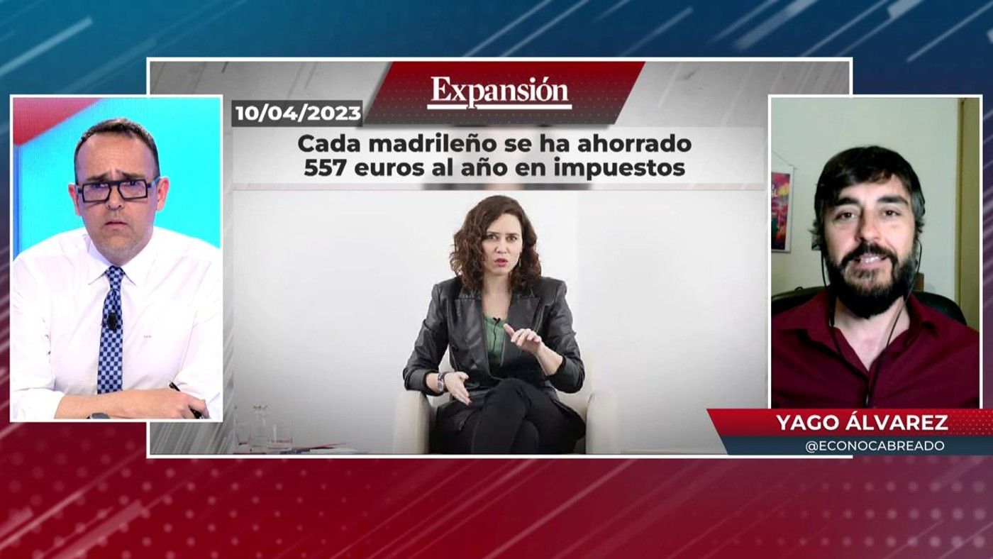 Yago Álvarez: "Es totalmente falso que cada madrileño se ahorra 557 euros al año. Es un bulo aritmético" Todo es mentira 2023 Programa 1064