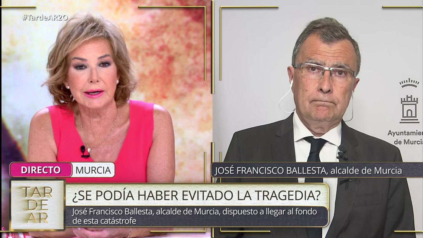 José Ballesta, alcalde de Murcia, sobre las causas del incendio: "Las responsabilidades se van a asumir por parte de todos aquellos que hayan tenido algo que ver"