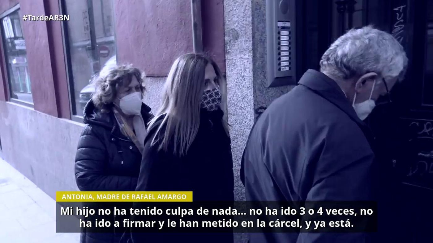 La primera reacción de la madre de Rafael Amargo tras su ingreso en prisión: “Mi hijo no ha tenido culpa de nada…”