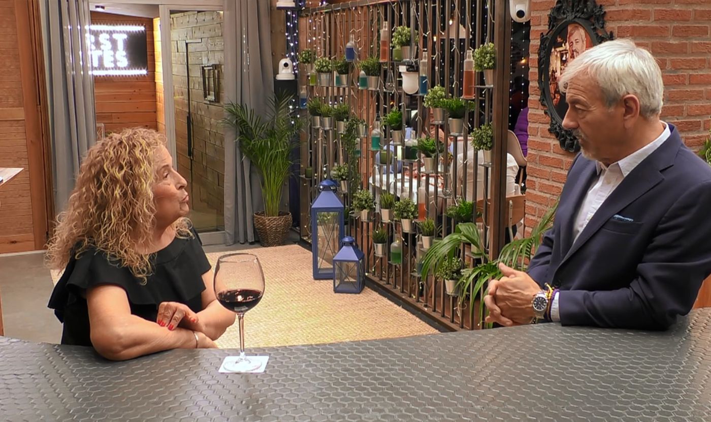 Mª José ve a su difunto marido en los ojos de su cita de ‘First Dates’: “Me ha dado una impresión”