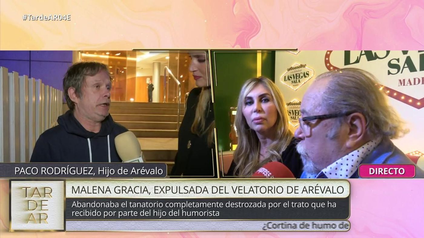 paco hijo de raul arevalo carga contra malena gracia despues de que abandonara el tanatorio entre la 5bfd[1]