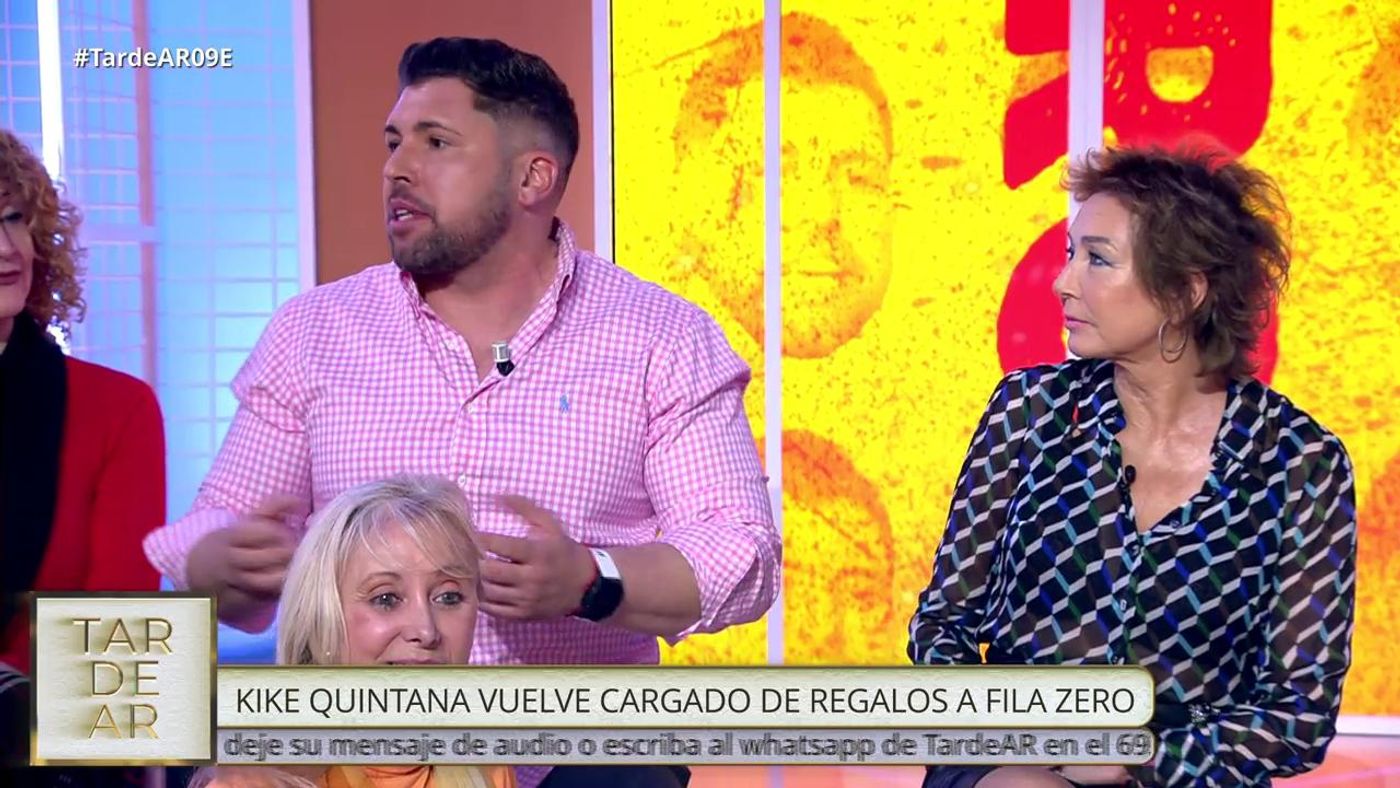 Ana Rosa Quintana y su sobrino Kike