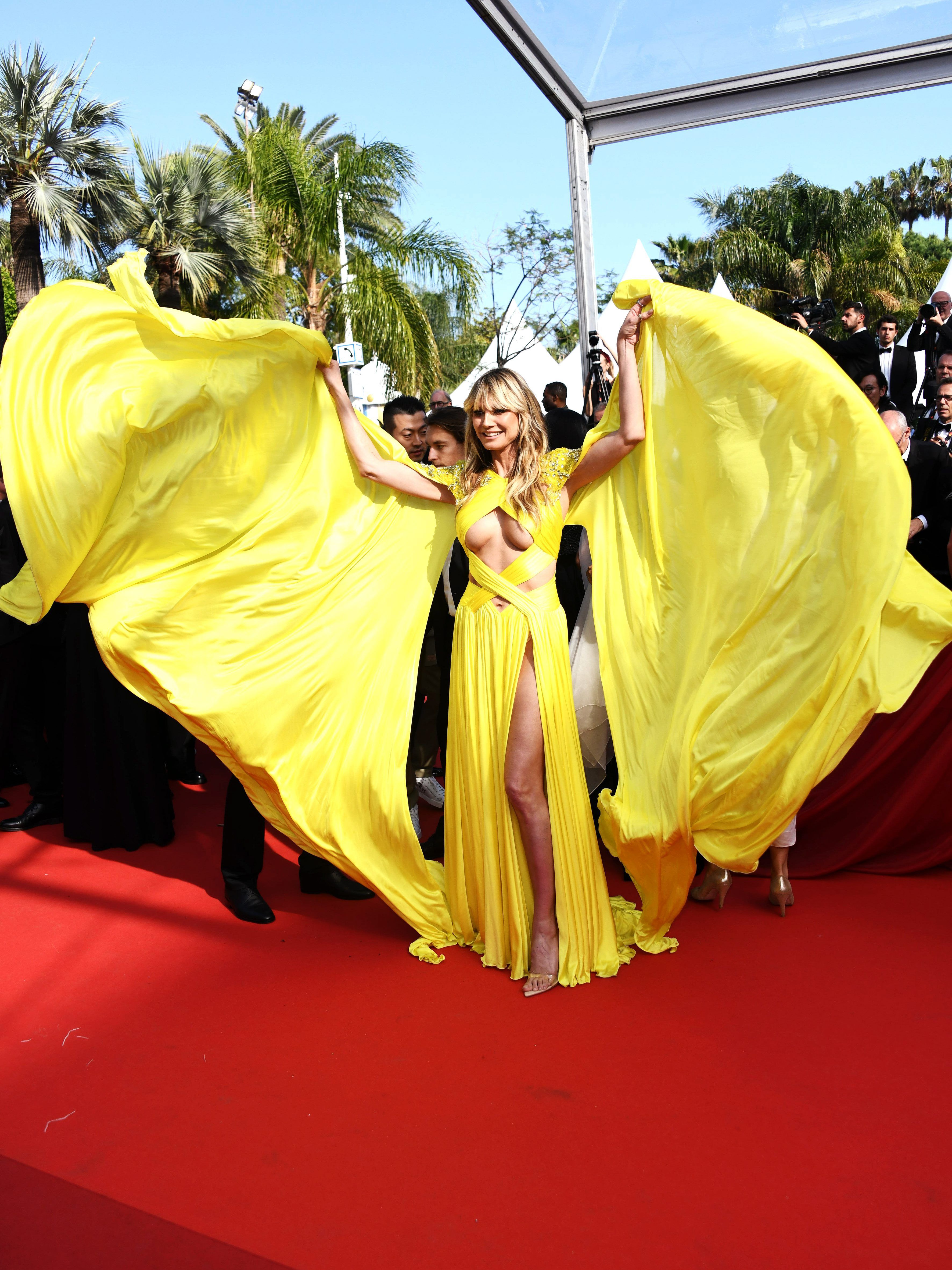 Heidi Klum, en Cannes en 2023