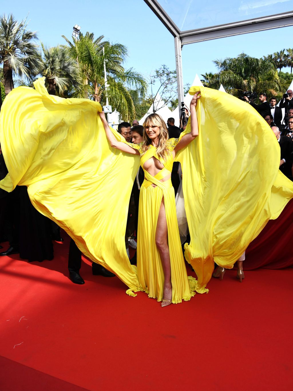 Heidi Klum, en Cannes en 2023