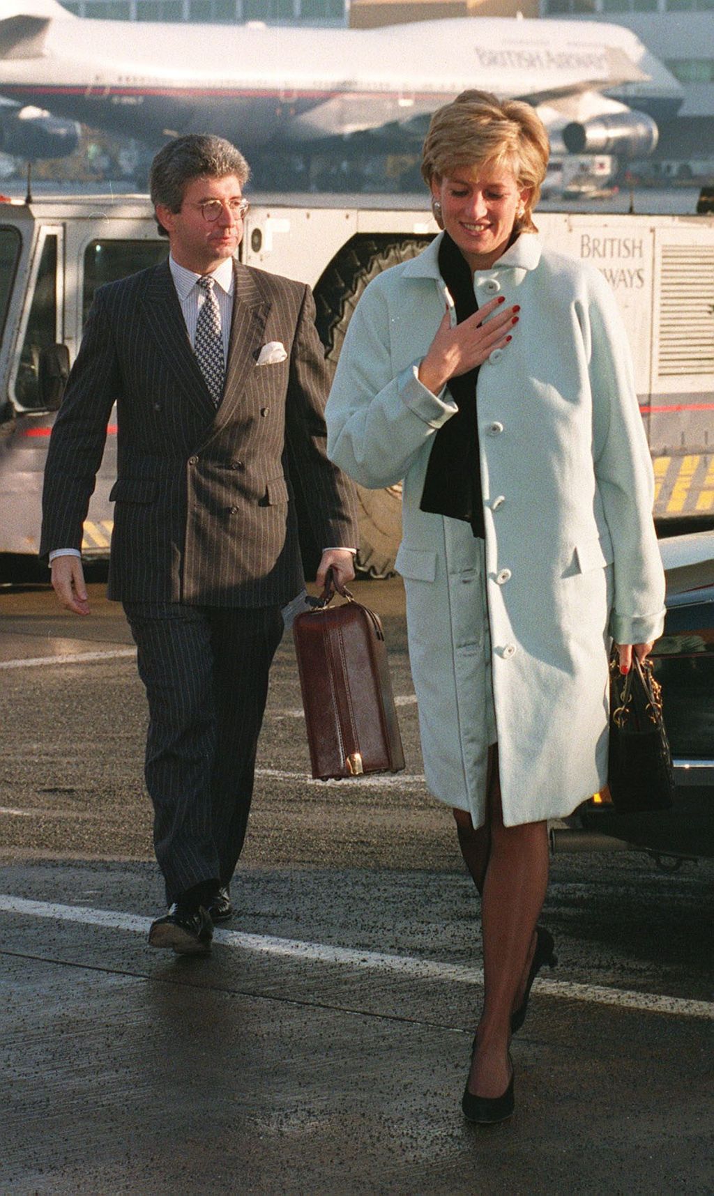 Diana de Gales, con el bolso Lady Dior