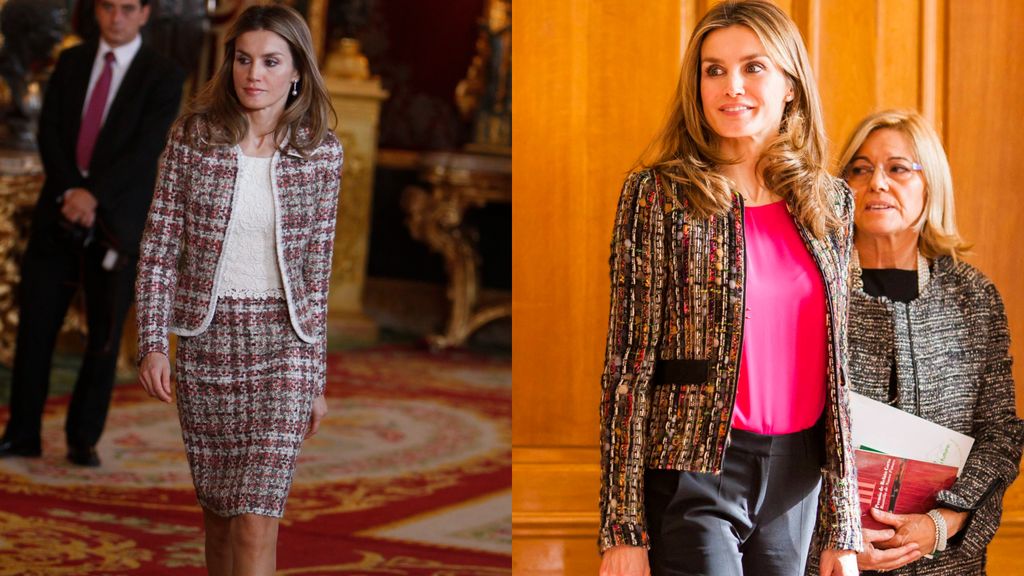 La reina Letizia, con 'looks' de 2012