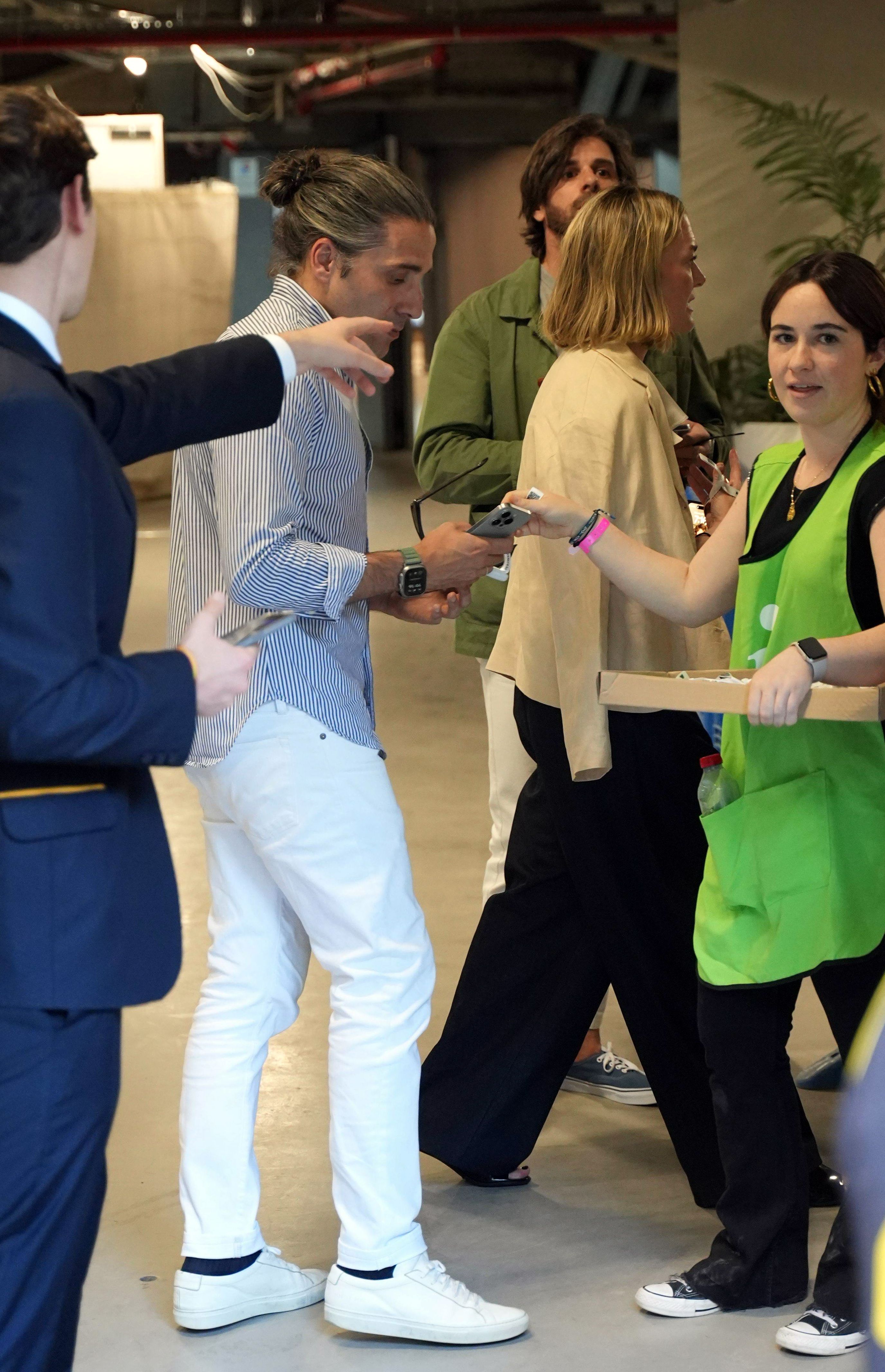 Marta Ortega, en el concierto de Taylor Swift