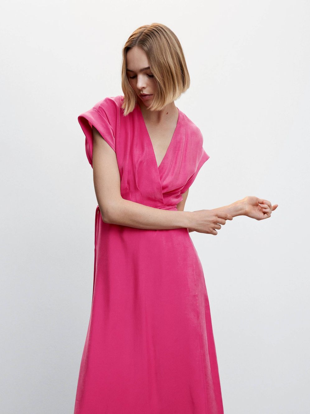 Vestido de Mango que ha llevado Telma Ortiz