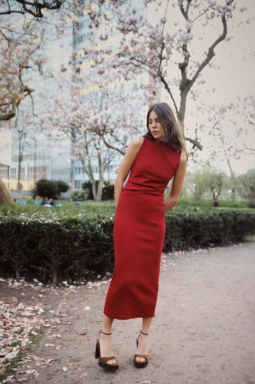 Vestido de Zara rojo