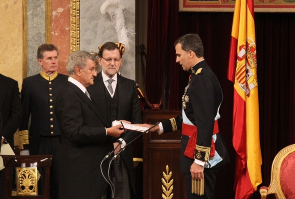 Proclamación del rey Felipe VI, en el Congreso de los Diputados