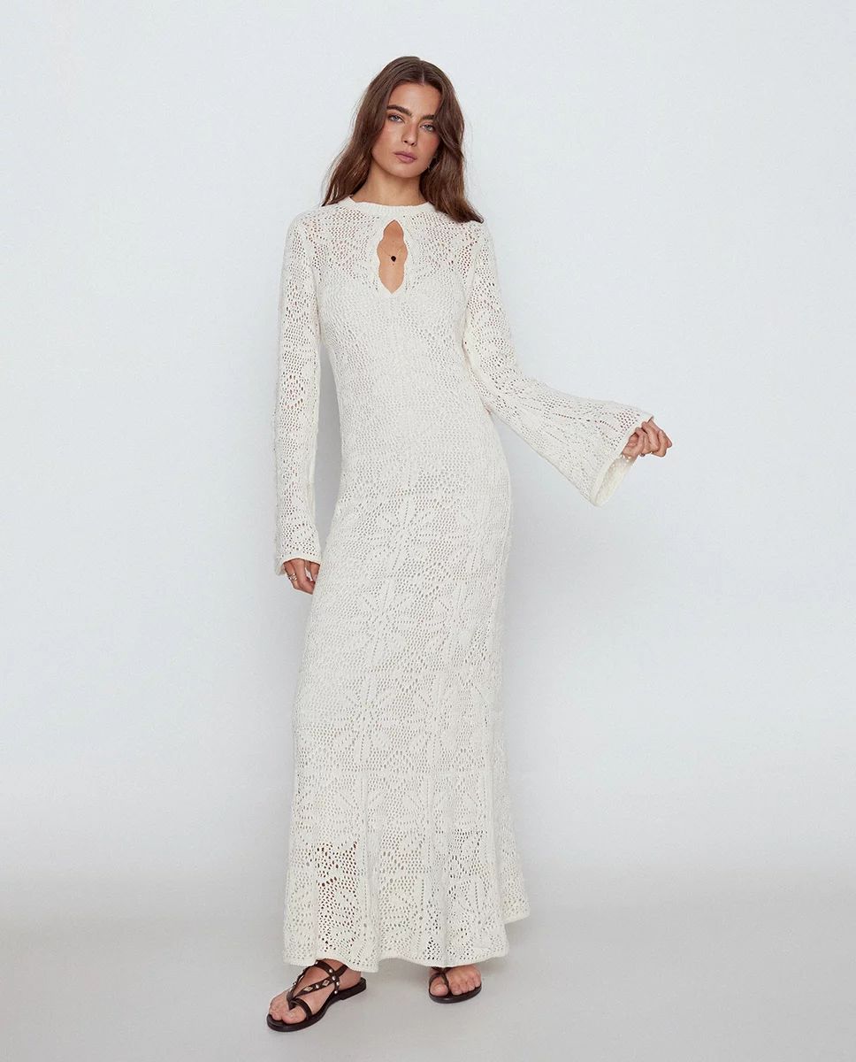 Vestido de ganchillo, disponible en Slowlove
