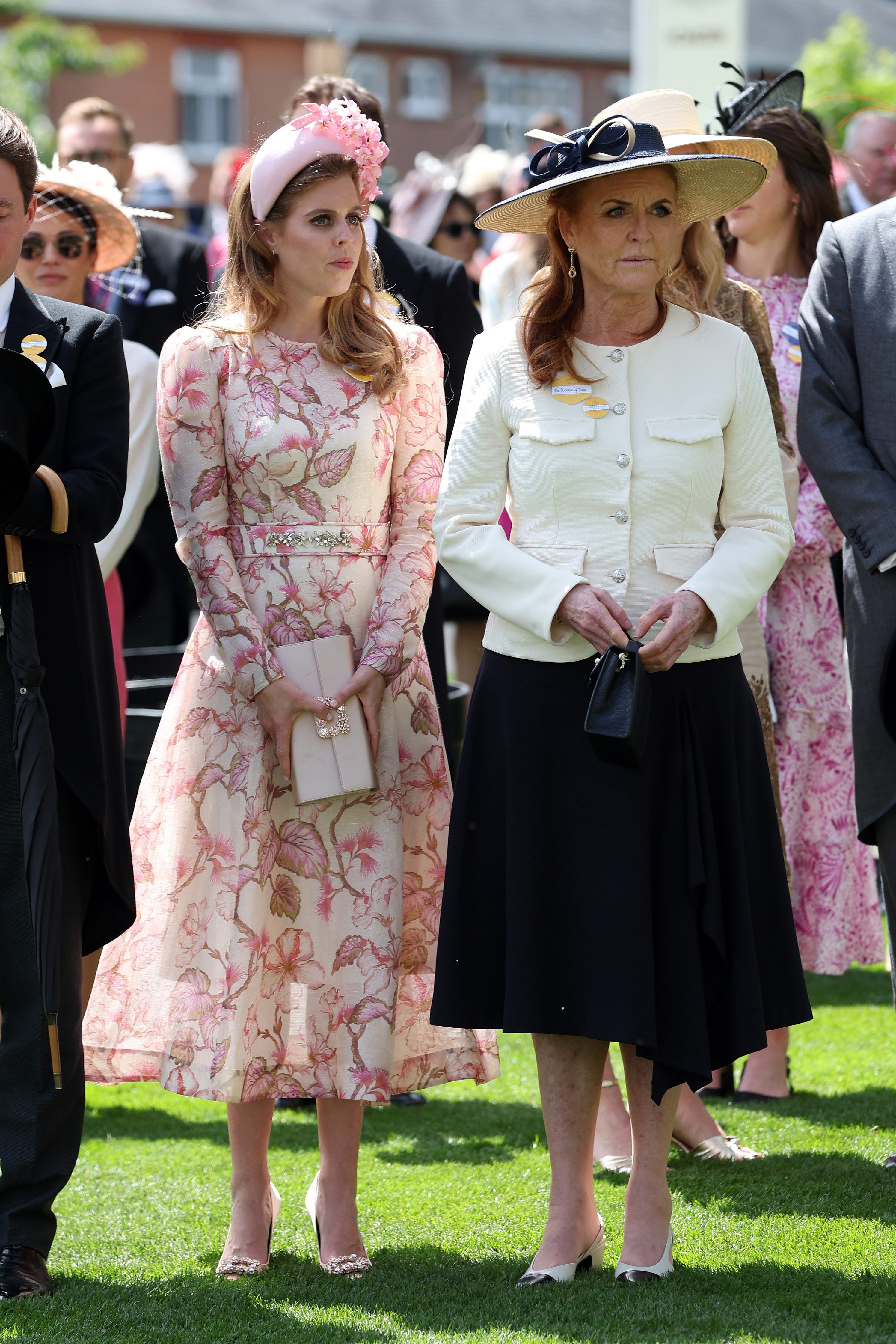 Beatriz de York y Sarah Ferguson