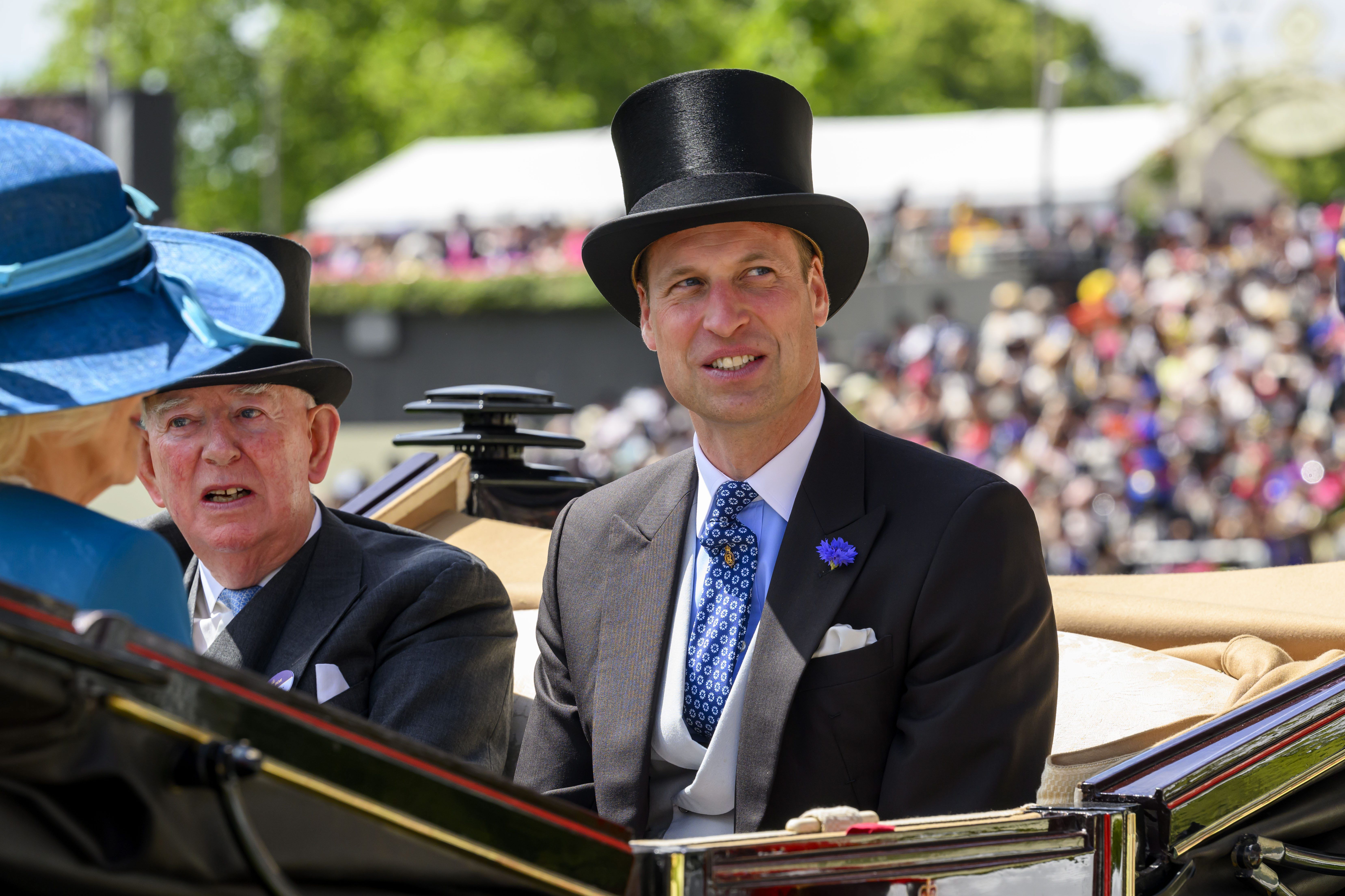 Guillermo de Inglaterra, en Ascot