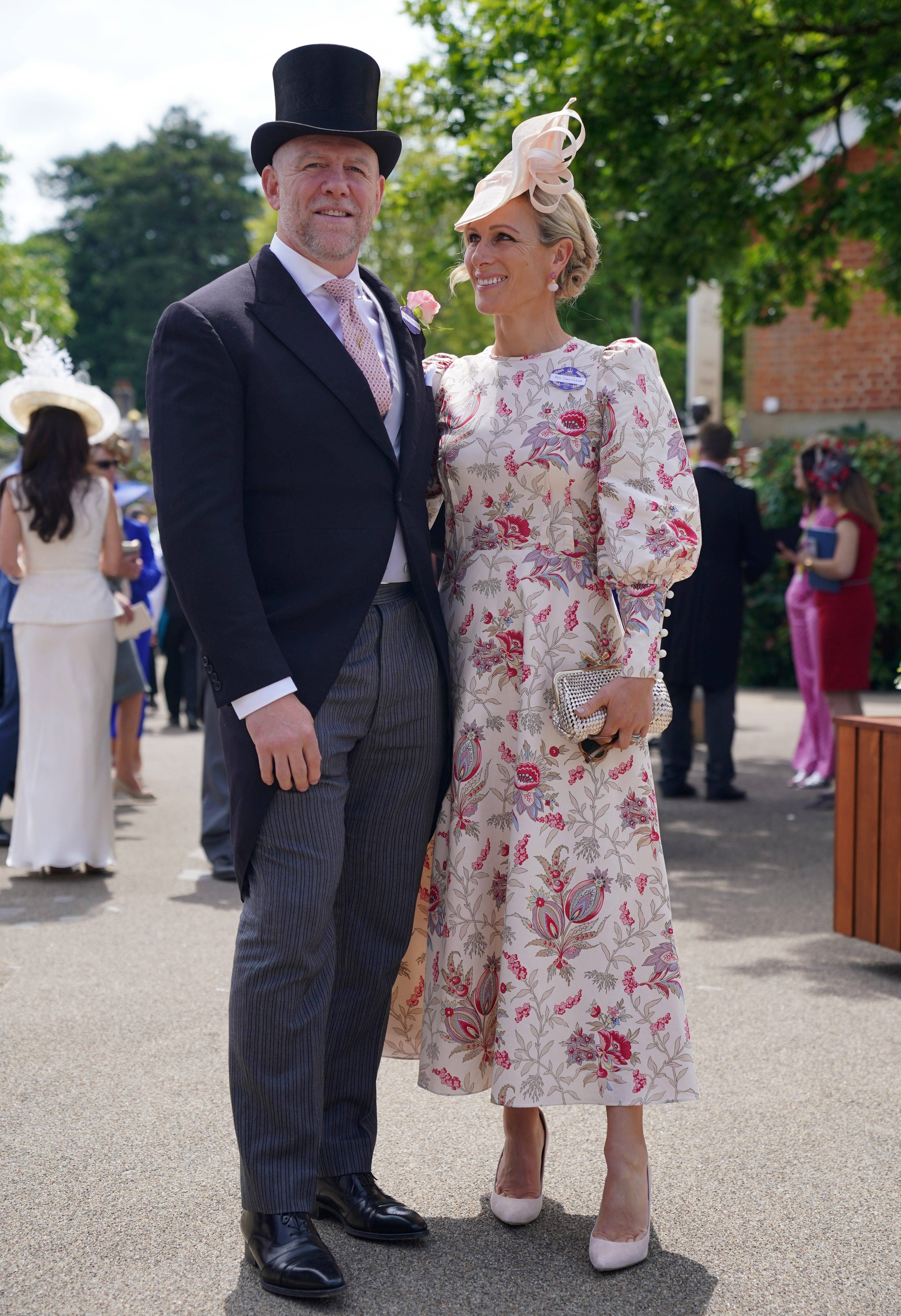 Mike y Zara Tindall