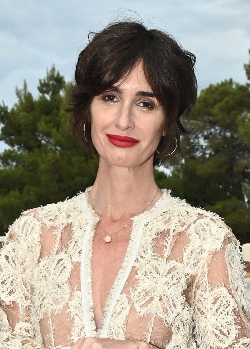 Primer plano de Paz Vega