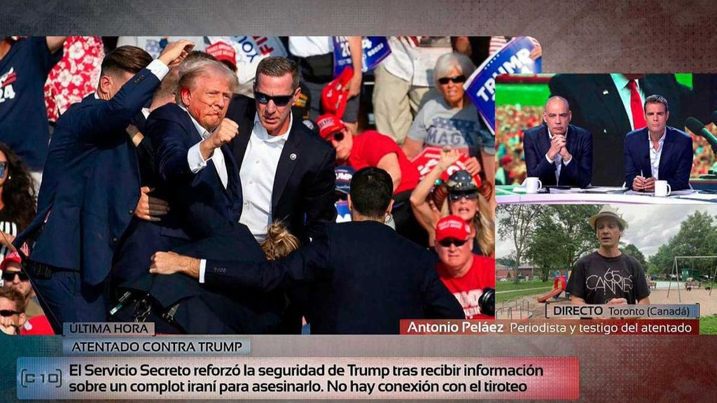 El atentado contra Donald Trump