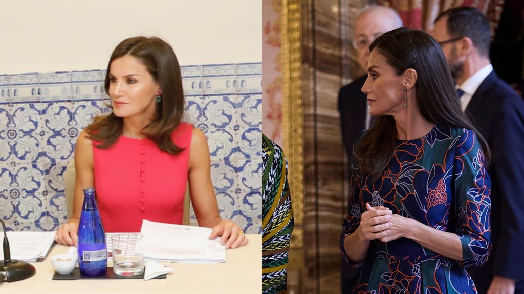 La reina Letizia, con diferentes pendientes de Tous