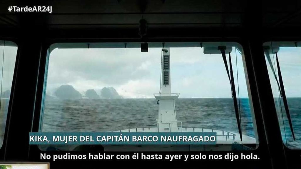 El testimonio de la mujer del barco que ha naufragado en Islas Malvinas