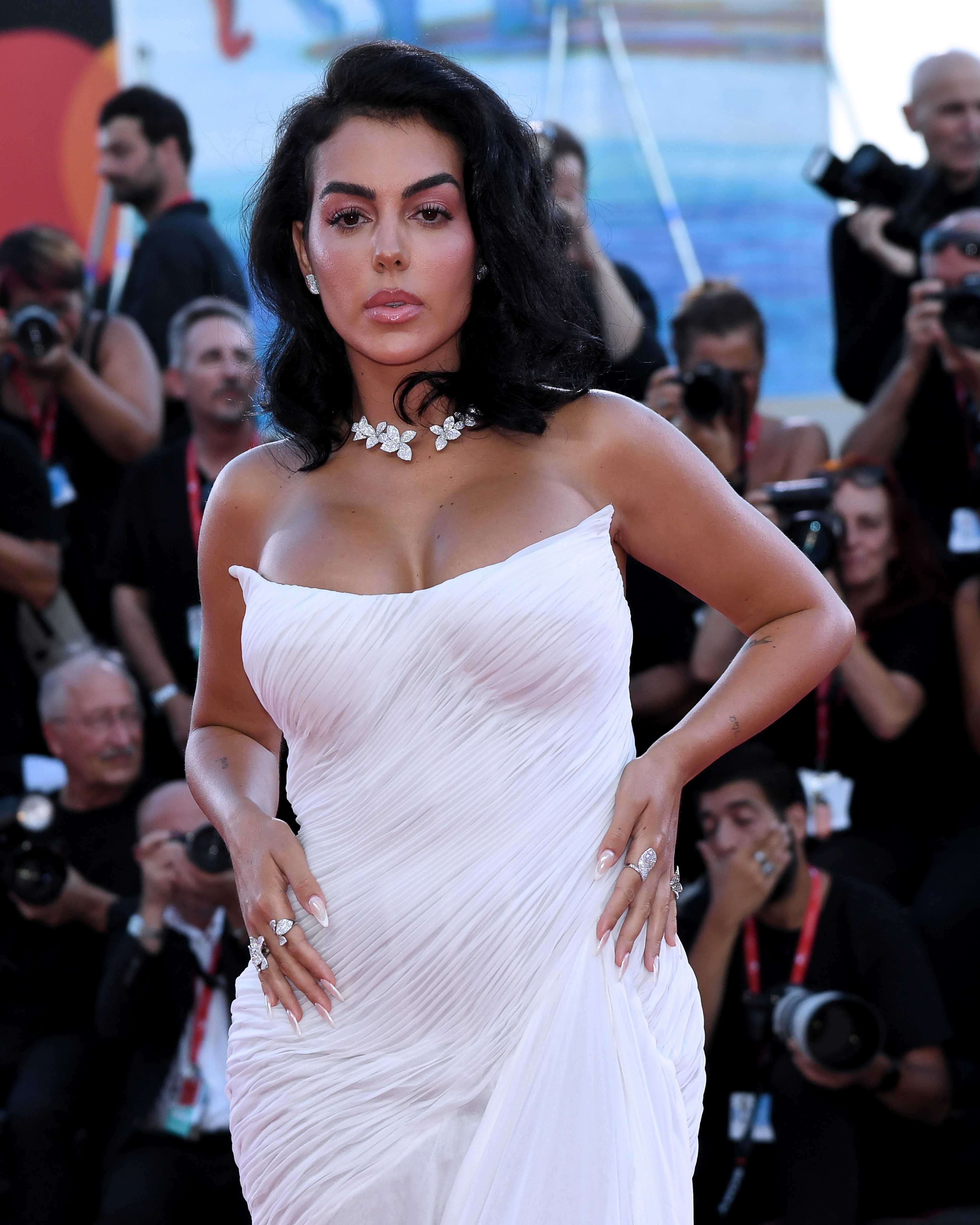 Georgina Rodríguez, posando en Venecia