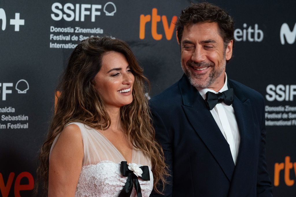 Penélope Cruz y Javier Bardem en el Festival de San Sebastián