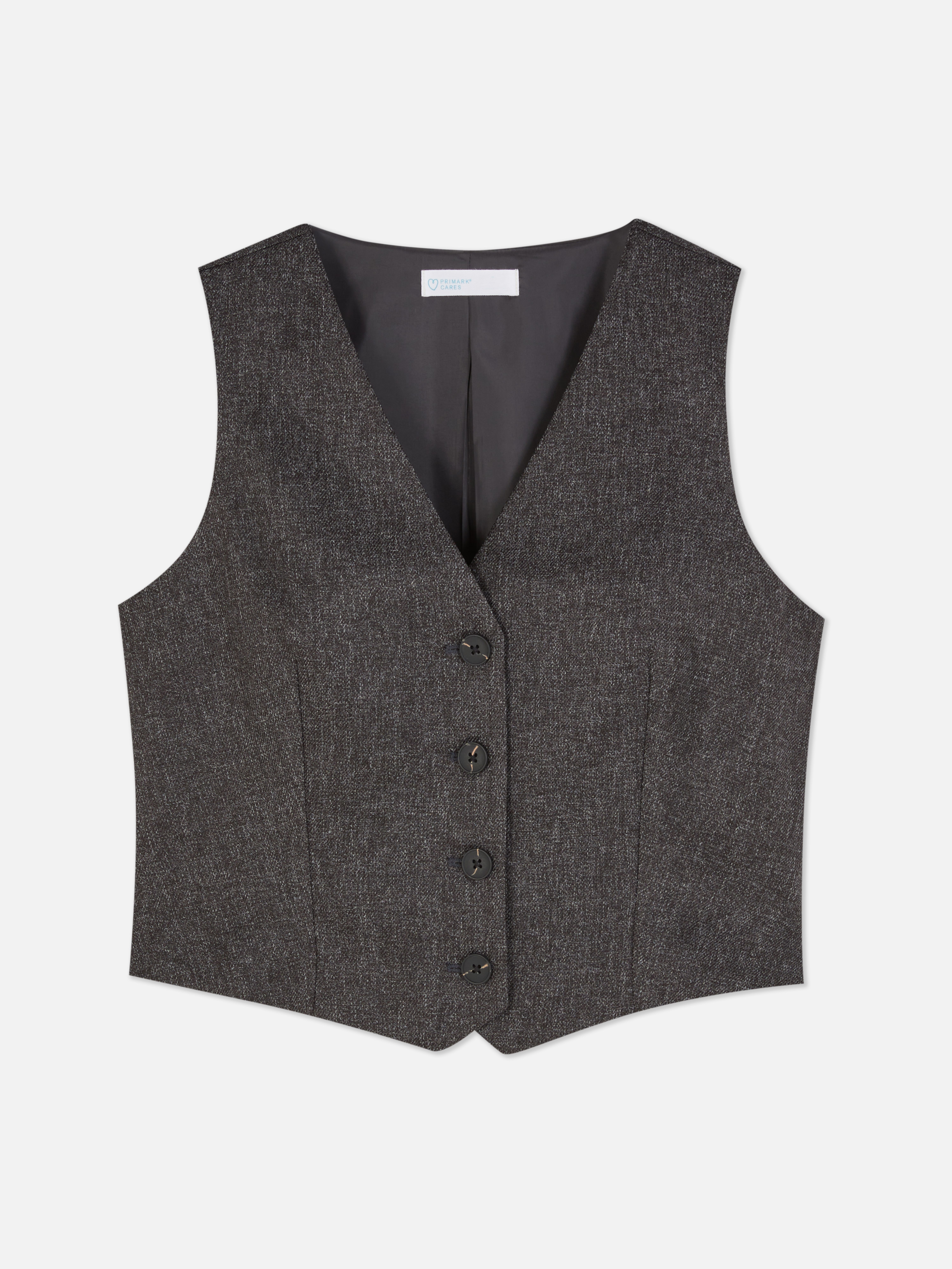 Chaleco gris, de la colección de Paula Echevarría para Primark