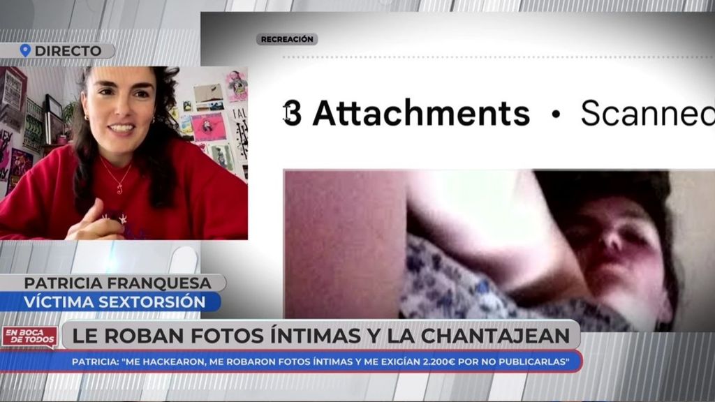 El duro chantaje que sufrió Patricia, extorsionada tras robarle unas fotos íntimas: "Me exigieron 2.200 euros"