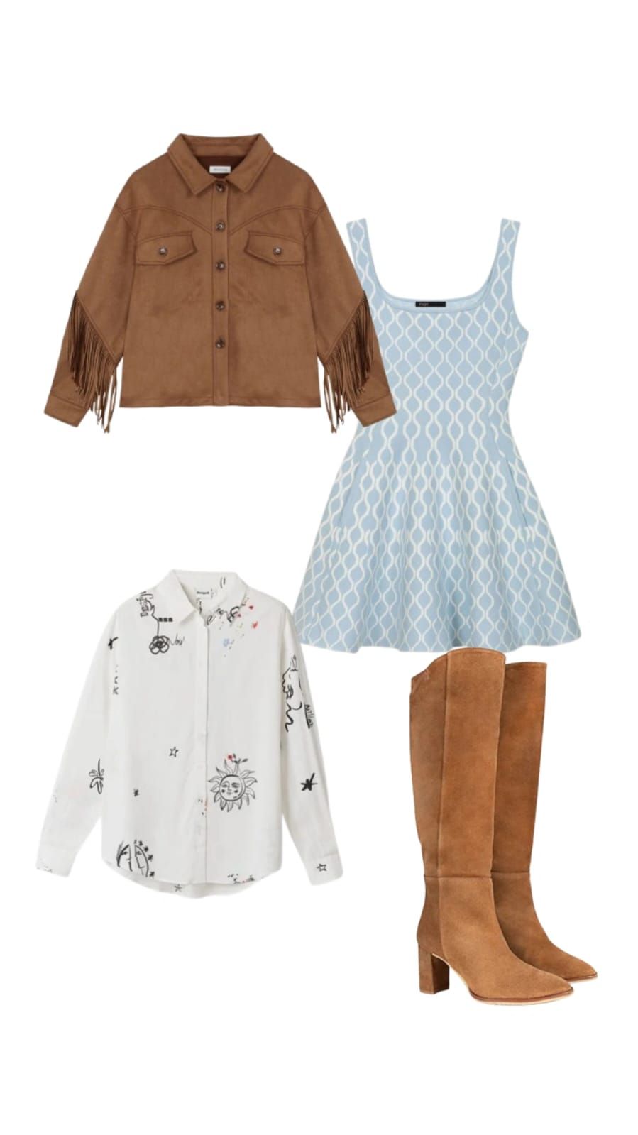 Look de otoño con el vestido de Amaya Montero