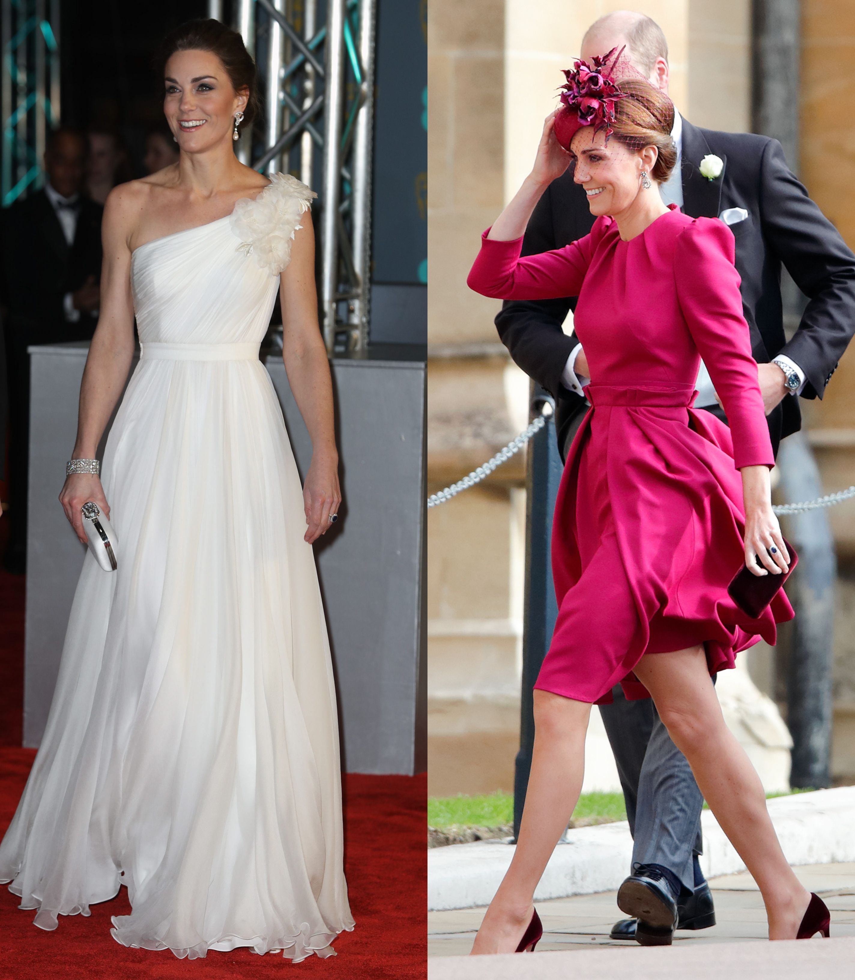 Kate Middelton de Alexander McQueen, en un montaje fotográfico