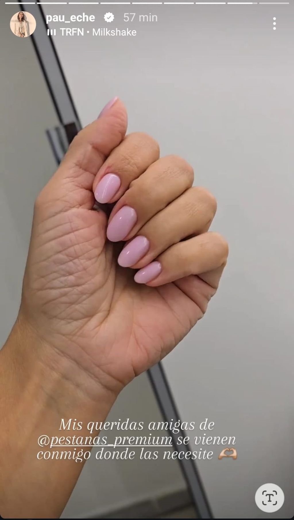 Paula Echevarría muestra su manicura