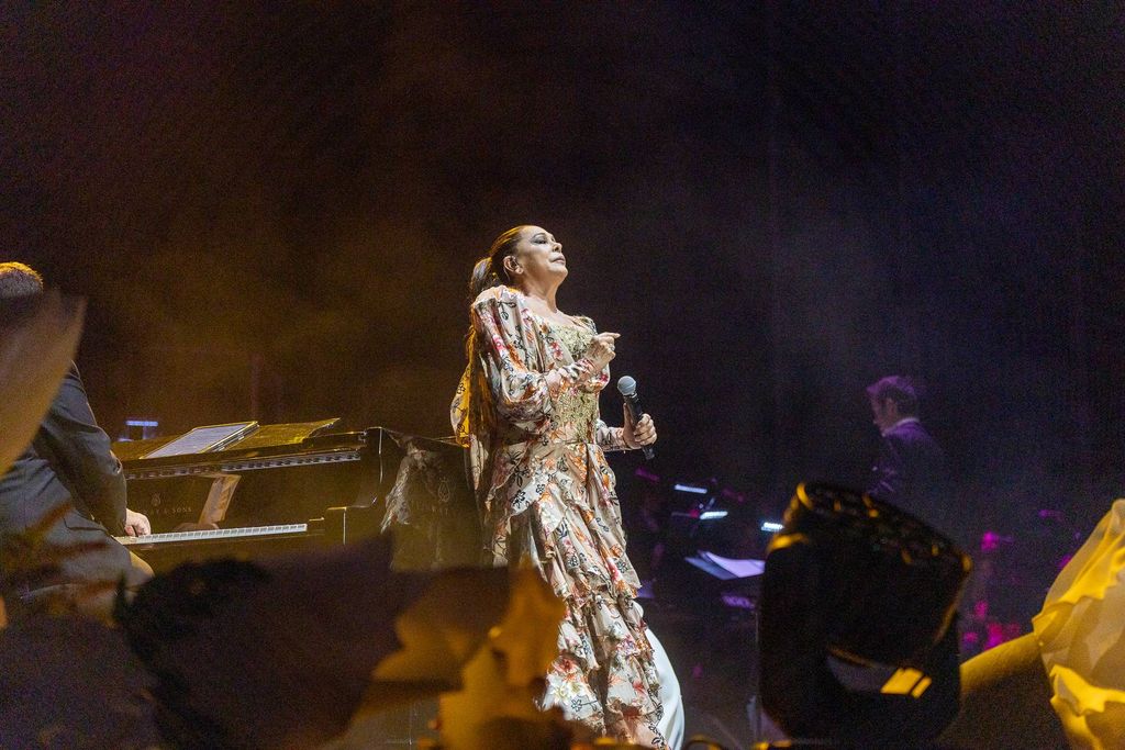 Isabel Pantoja, en un concierto