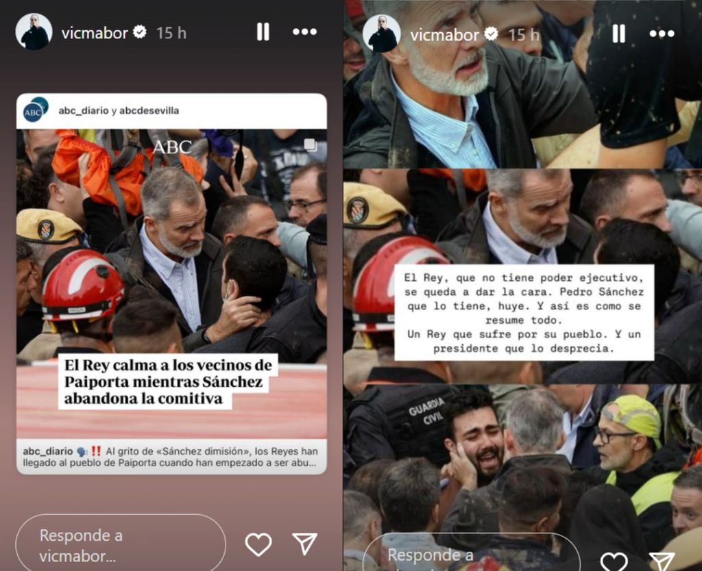 Stories de Victoria Federica, en un montaje fotográfico