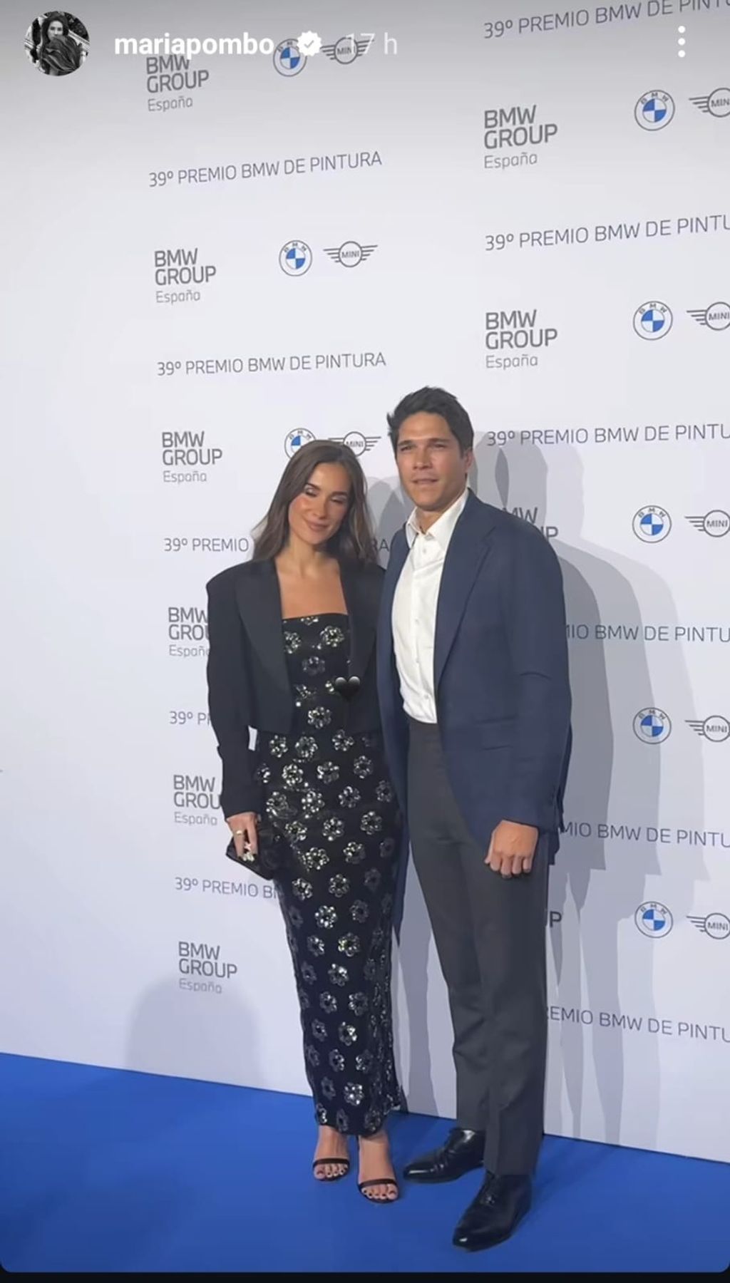 María Pombo y Pablo Castellano