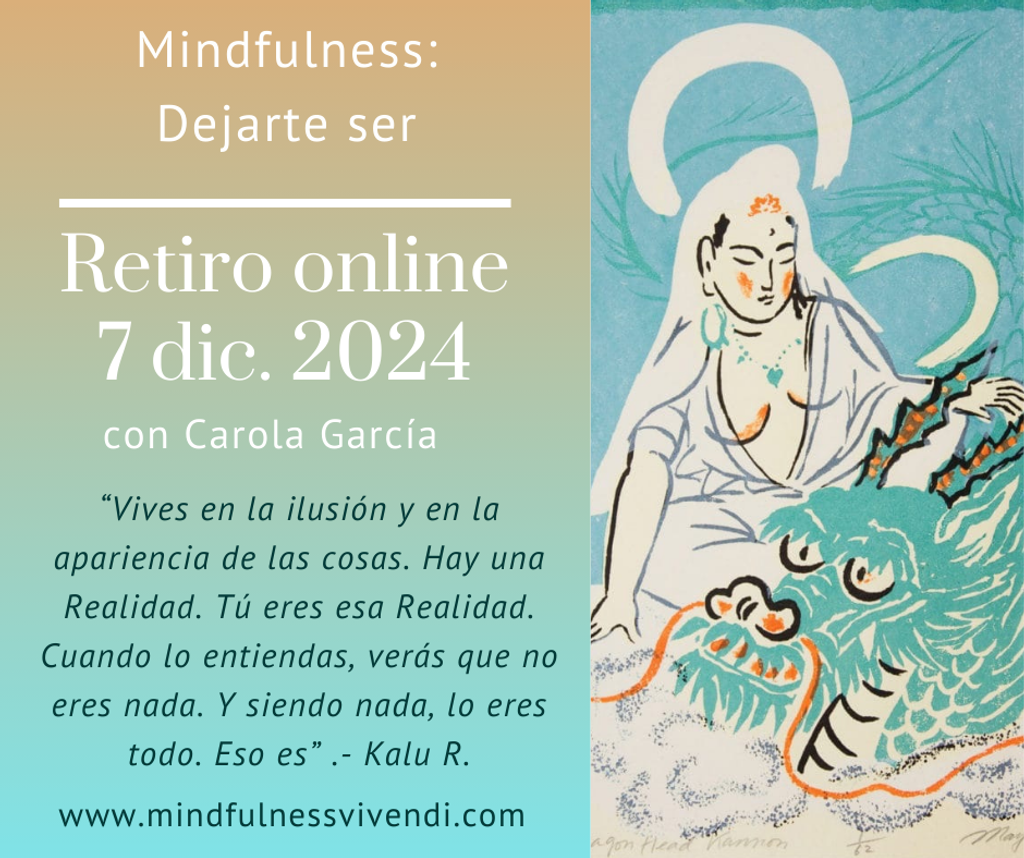 Retiro de silencio organizado por Mindfulness Vivendi