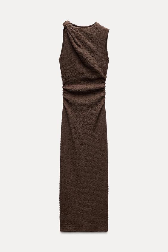 Vestido con textura