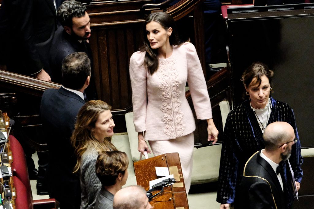 Letizia, en la Cámara de los Diputados