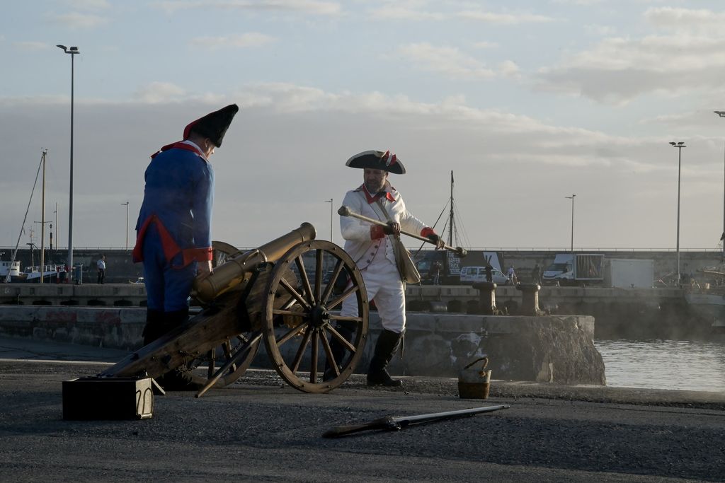 Recreación de la batallas de 1797