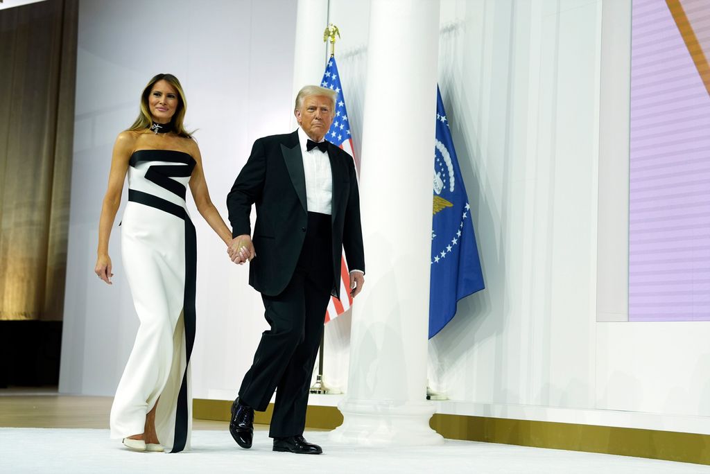 Melania y Donald Trump