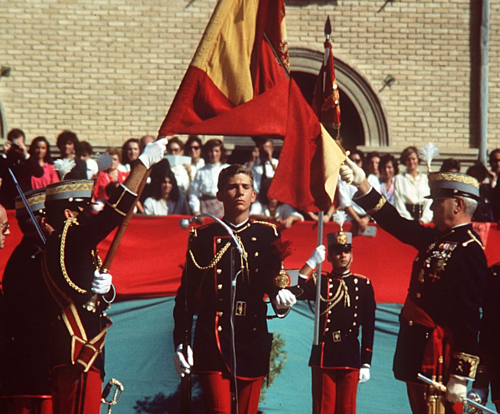 El rey Felipe jurando Bandera