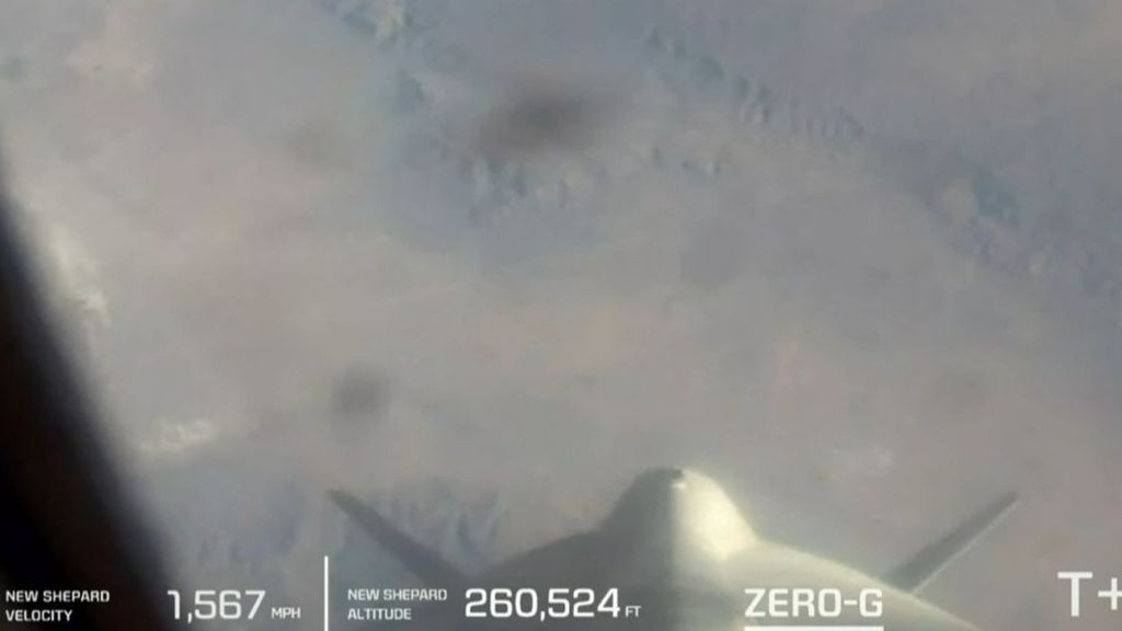 Así ha sido el histórico viaje al espacio de Jesús Calleja en la nave 'New Shepard': del despegue del cohete al aterrizaje de la cápsula