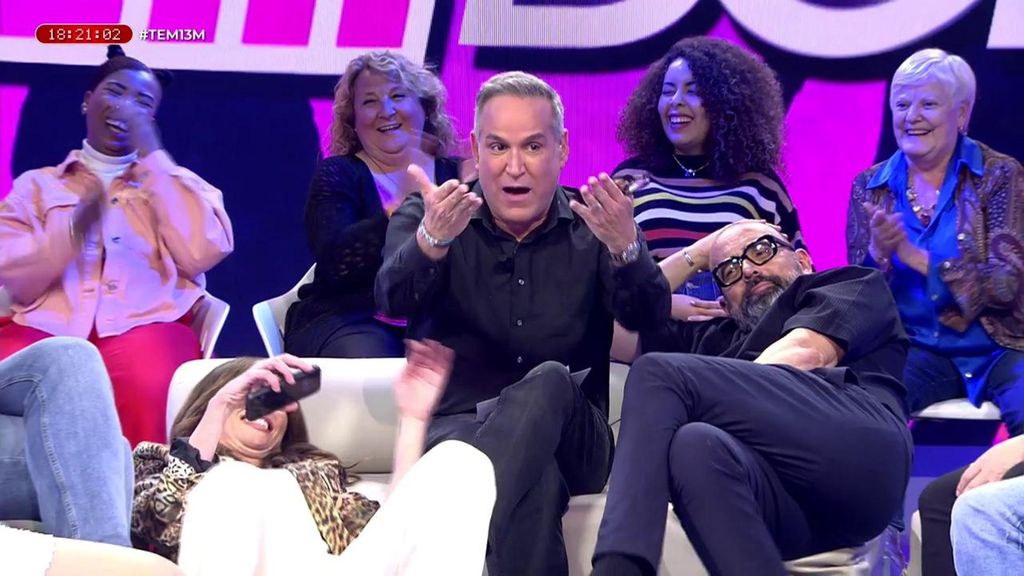 El divertido momento de Risto Mejide en 'Todo es mentira': "Estás a un minuto de tumbarte en el suelo"